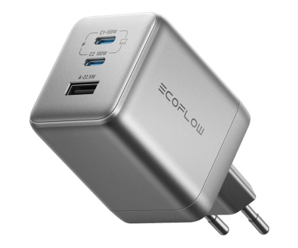 Ładowarka do smartfonów Ecoflow Ładowarka sieciowa RAPID Pro 100W 2xUSB-C 1xUSB-A GaN